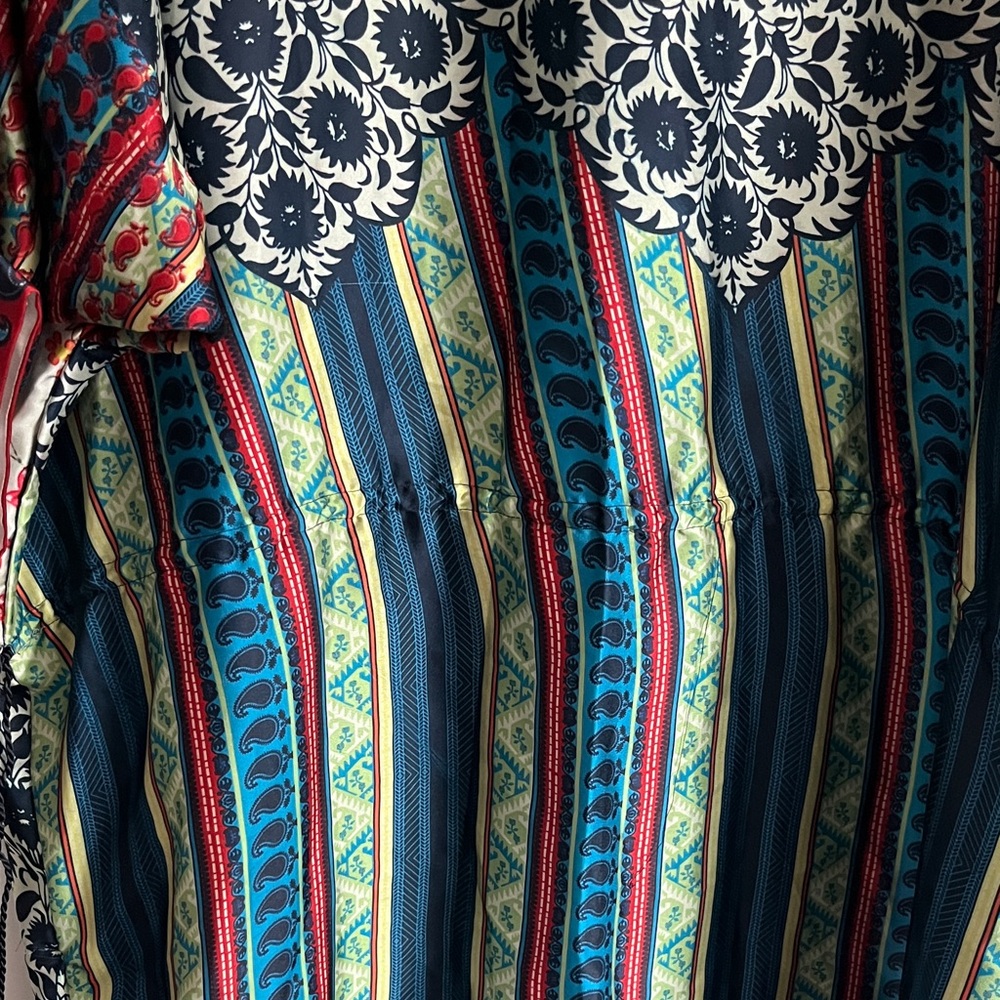 Bohemian Patterned Multicolor Maxi Dress - Picture 5 of 6